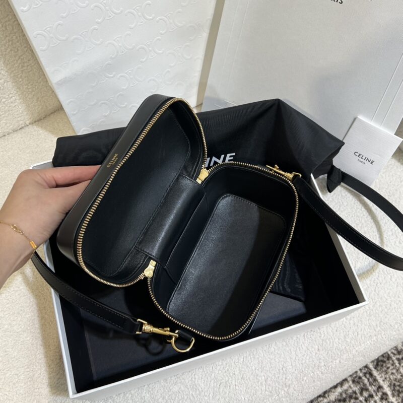 CELINE VANITY in Natural Calfskin Black - Image 5