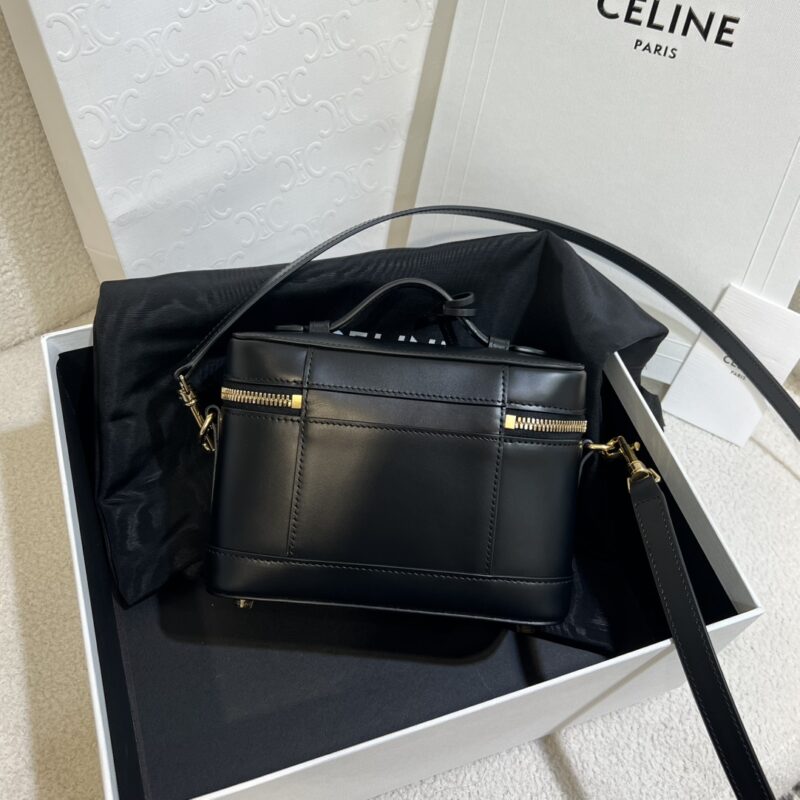 CELINE VANITY in Natural Calfskin Black - Image 6