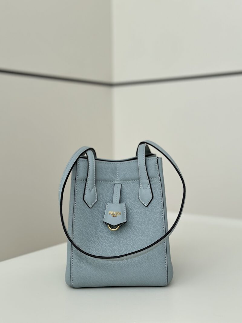 Replica Fendi Origami Mini Bag Light Blue – Stylish Fendi-Inspired Handbag