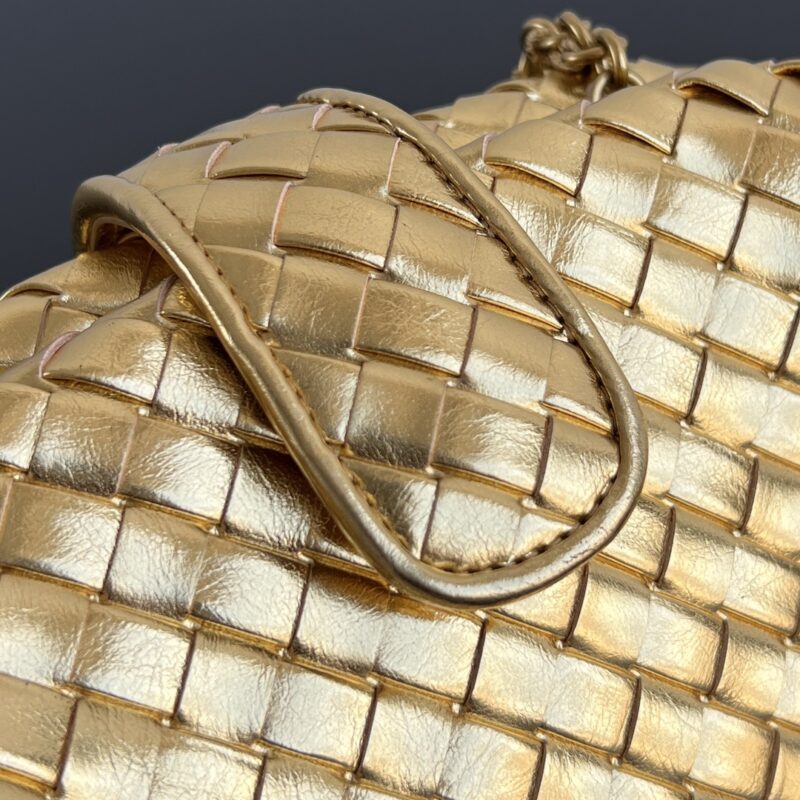 Bottega Veneta Small Lauren 1980 Gold - Image 2