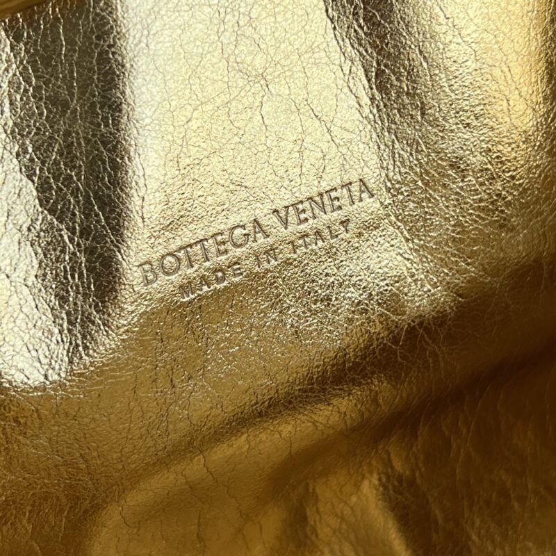 Bottega Veneta Small Lauren 1980 Gold - Image 9