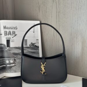 Replica YSL Mini Le 5 à 7 Black Smooth Leather – Luxury Replica YSL Bag