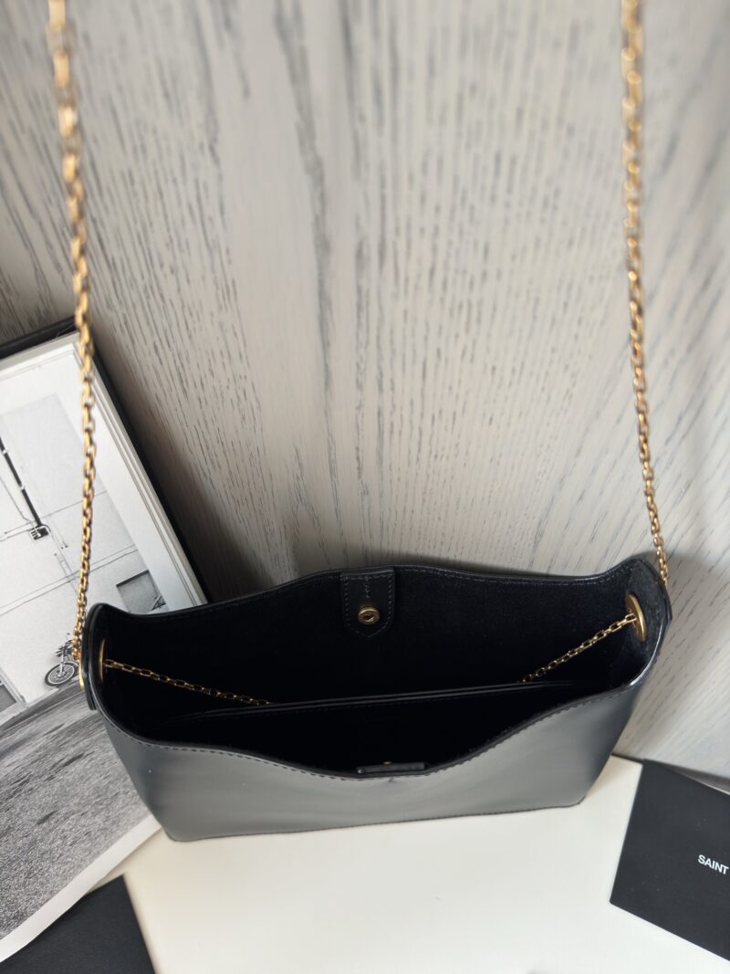 SAINT LAURENT Liane leather shoulder bag Black - Image 3