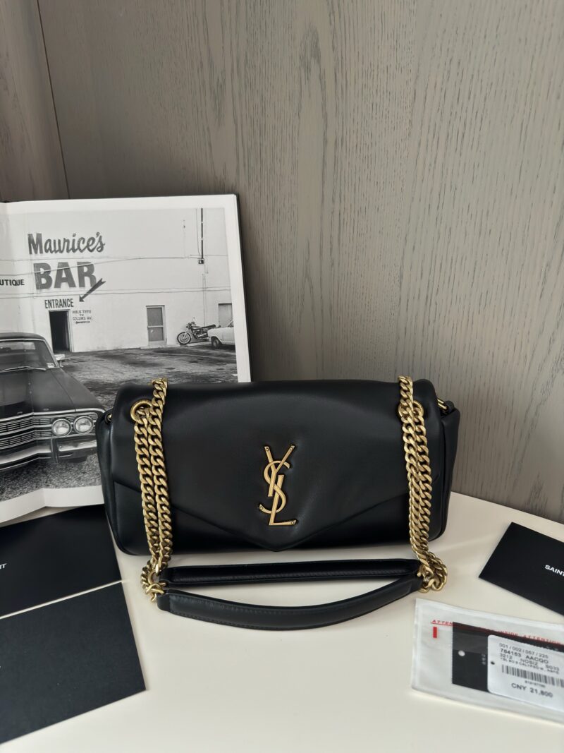 YSL CALYPSO small in shiny leather Black - Image 2