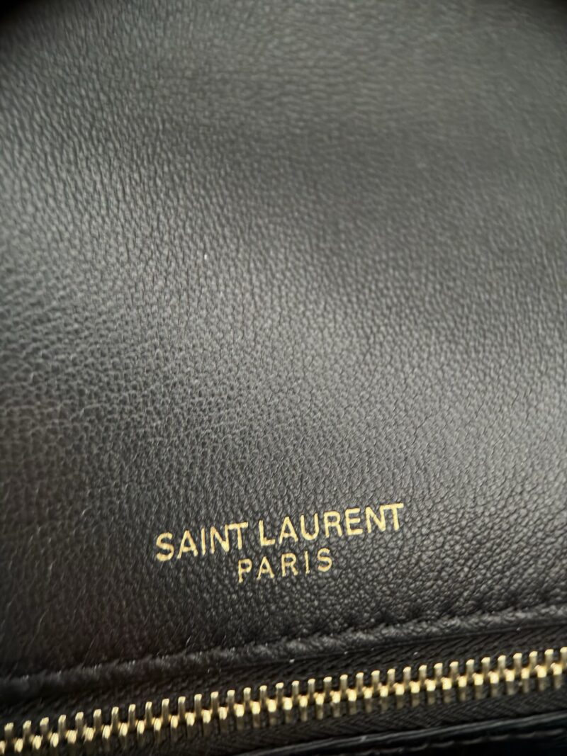 YSL CALYPSO small in shiny leather Black - Image 3