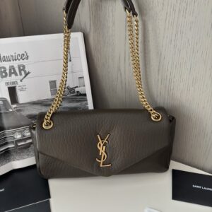 Replica YSL Calypso Small Grained Lambskin Light Musk – Elegant Replica YSL Bag