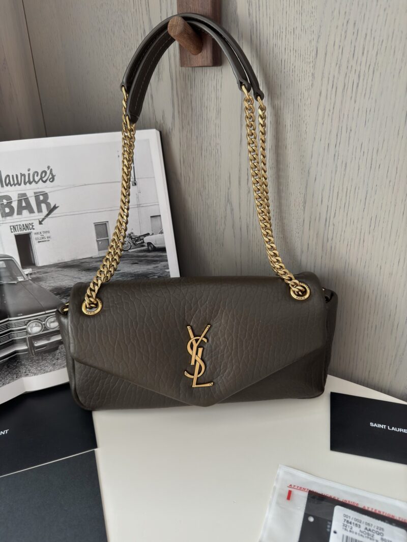 Replica YSL Calypso Small Grained Lambskin Light Musk – Elegant Replica YSL Bag