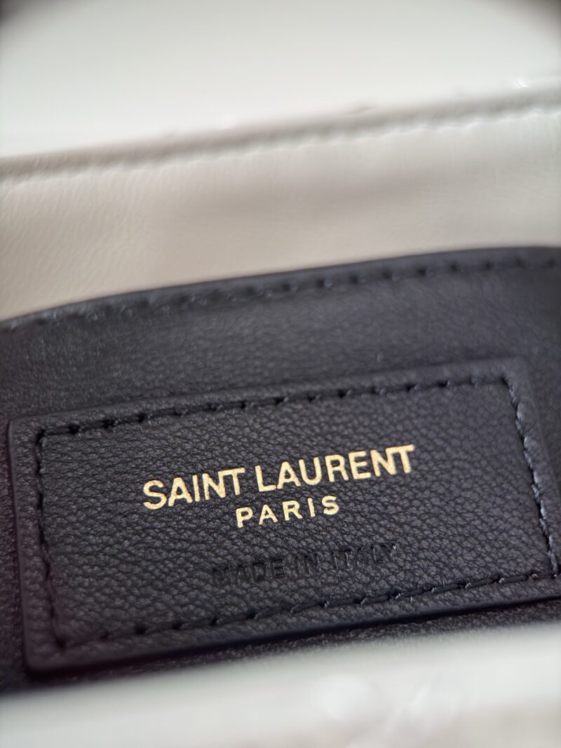 Ysl Mini NOLITA IN LAMBSKIN White - Image 4