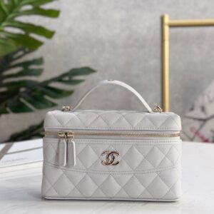 Replica Chanel 25C Long Vanity with Chain Grey – Luxury Replica Chanel Bag