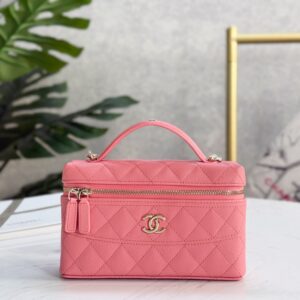 Replica Chanel 25C Long Vanity with Chain Pink – Elegant Replica Chanel Bag