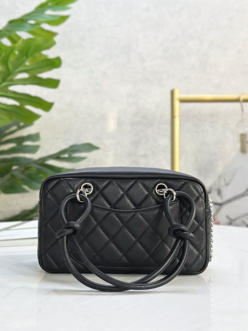 Chanel Cambon Bowling Bag Black - Image 5