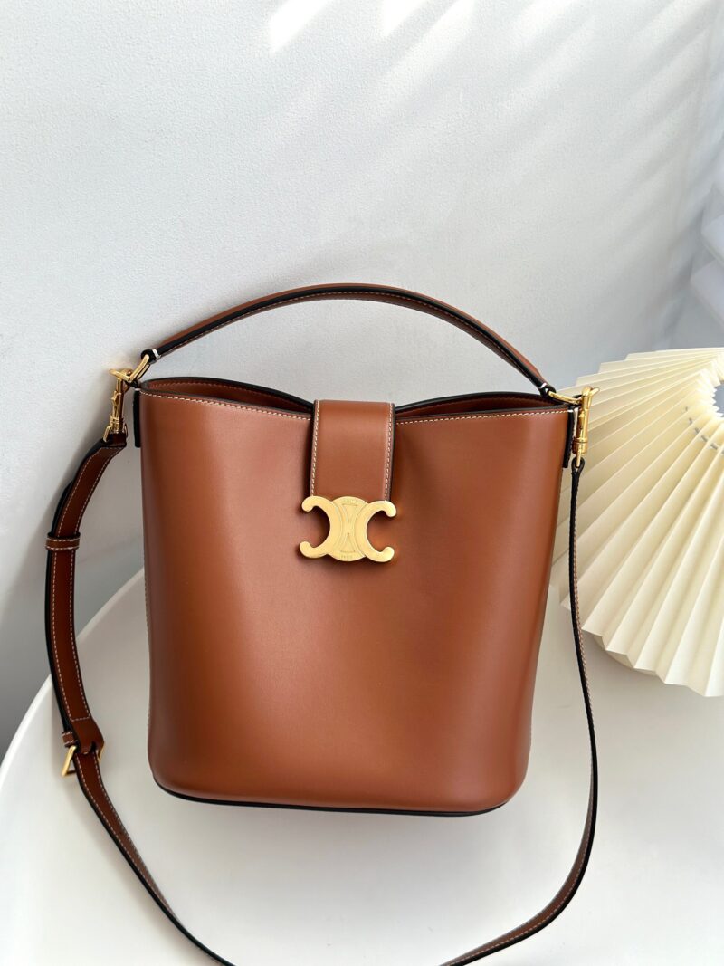 Replica Celine Medium Louise Bag in Smooth Tan Calfskin