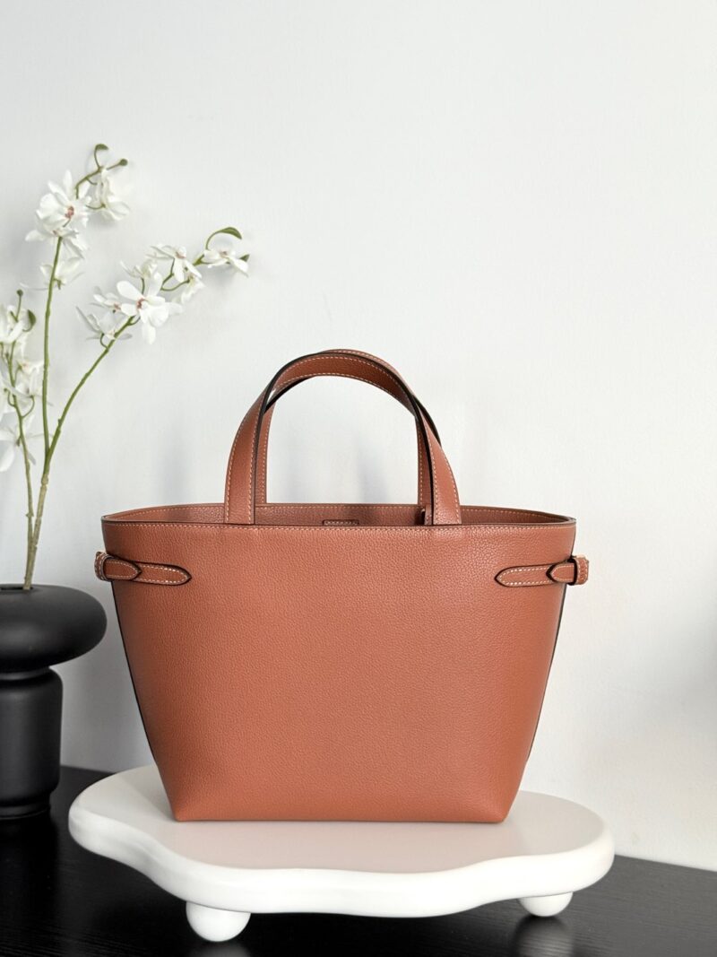 Celine MINI CABAS ANAIS CUIR TRIOMPHE in Grained calfskin Tan - Image 5