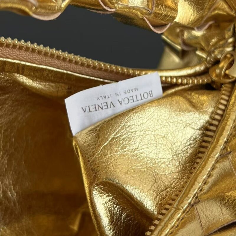 Bottega Veneta Mini Jodie Gold - Image 7