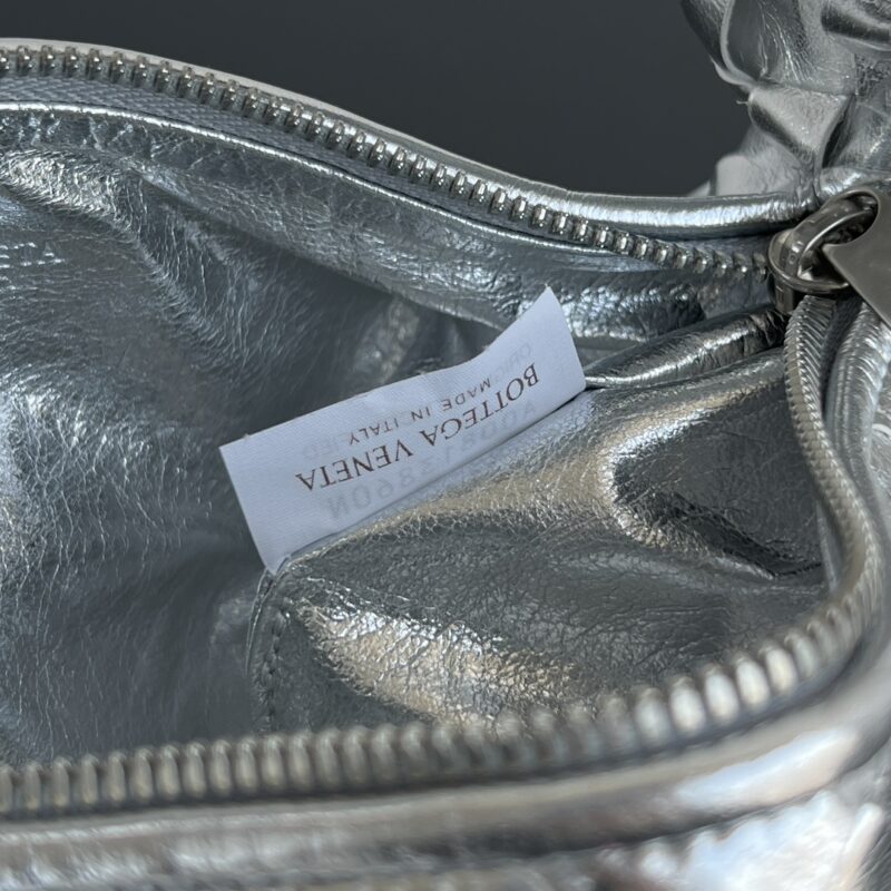 Bottega Veneta Mini Jodie Silver - Image 3