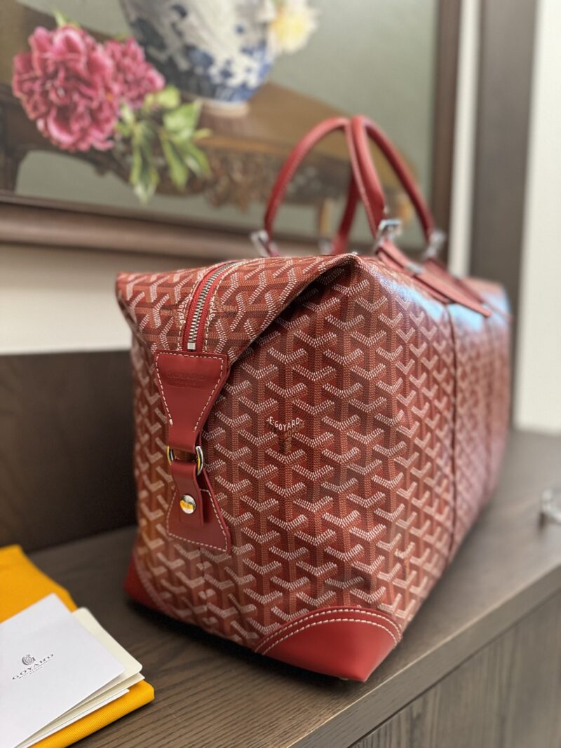 Goyard Bowling 45 bag Red - Image 3