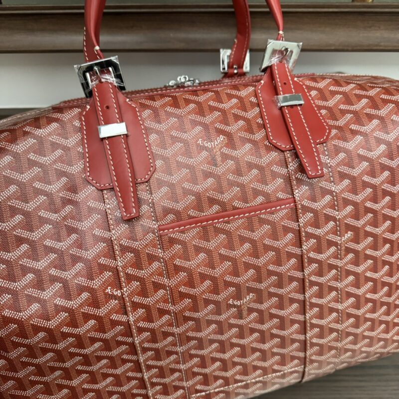 Goyard Bowling 45 bag Red - Image 6