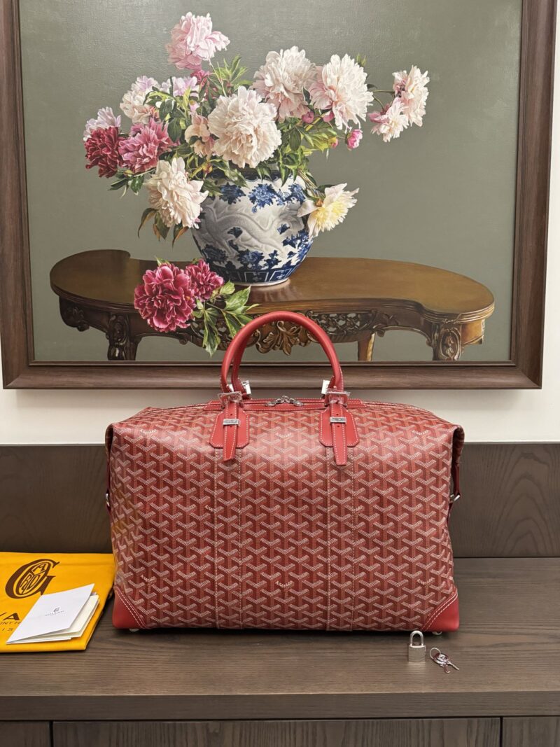 Goyard Bowling 45 bag Red - Image 8