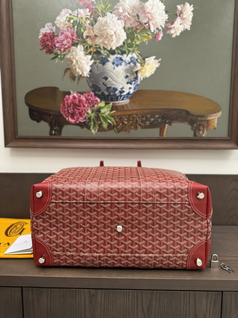 Goyard Bowling 45 bag Red - Image 9