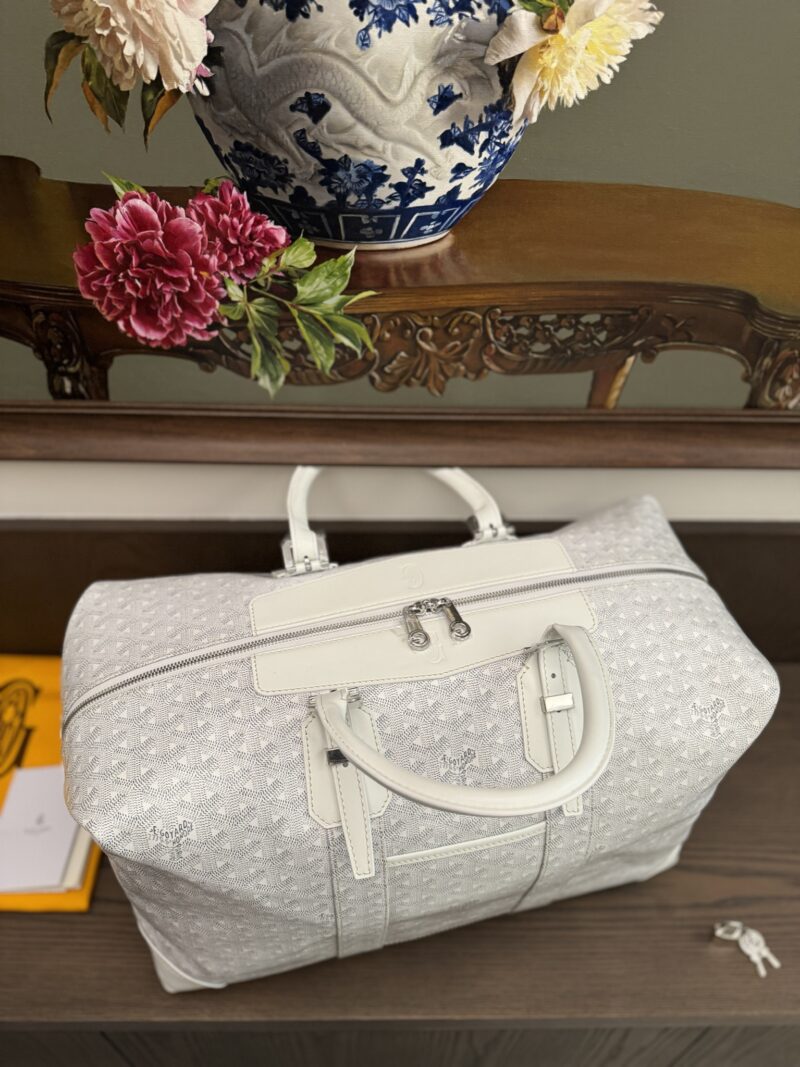 Goyard Bowling 45 bag White - Image 9