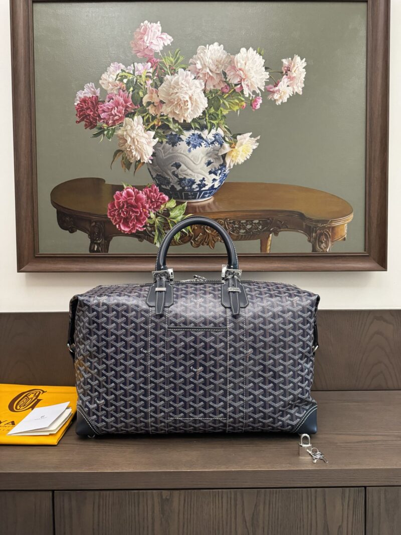 Goyard Bowling 45 bag Navy Blue - Image 7