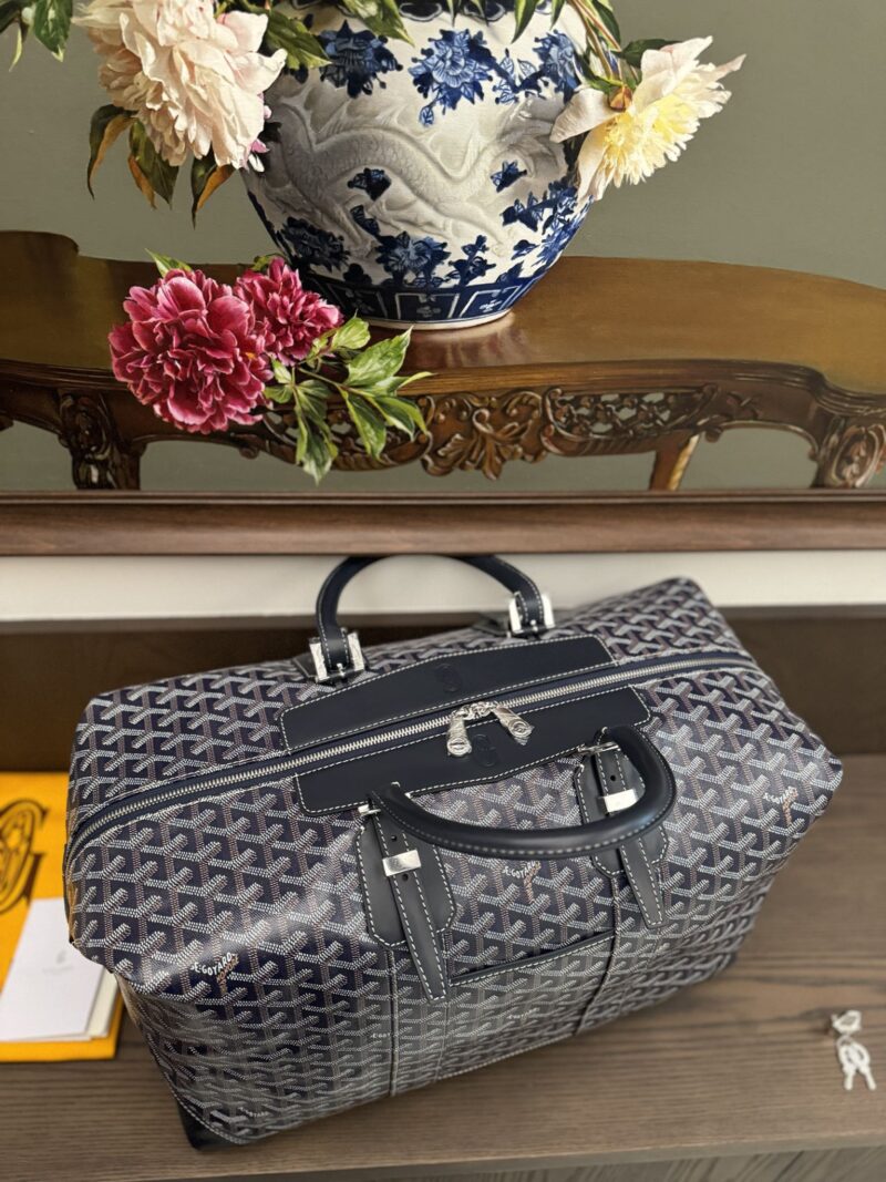 Goyard Bowling 45 bag Navy Blue - Image 5