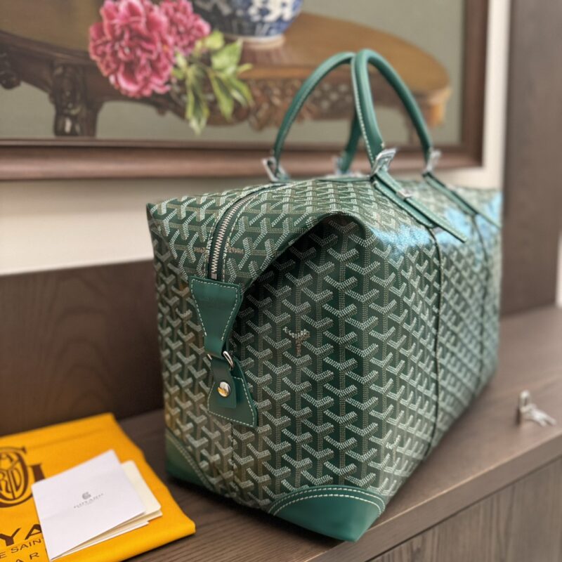 Goyard Bowling 45 bag Green - Image 4