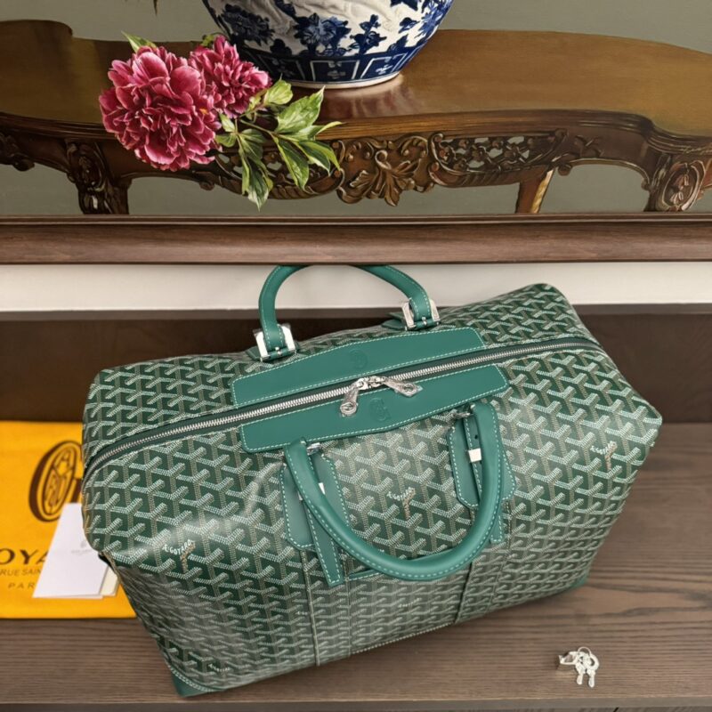 Goyard Bowling 45 bag Green - Image 7