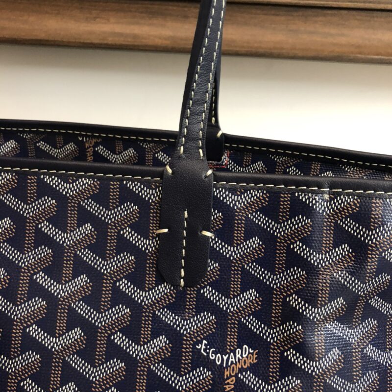 Goyard Artois PM Bag Navy Blue - Image 4