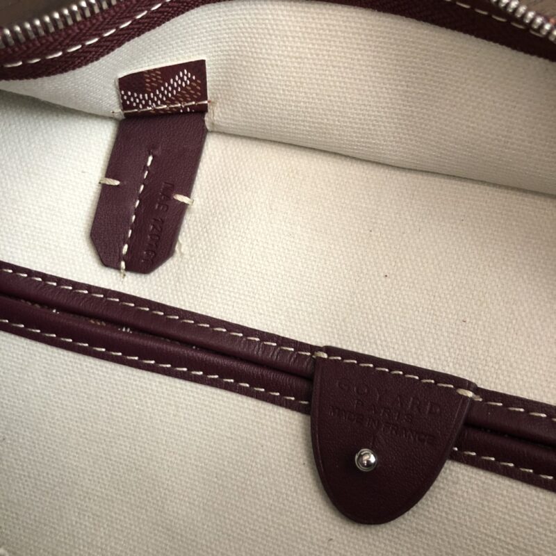 Goyard Artois PM Bag Burgundy - Image 5