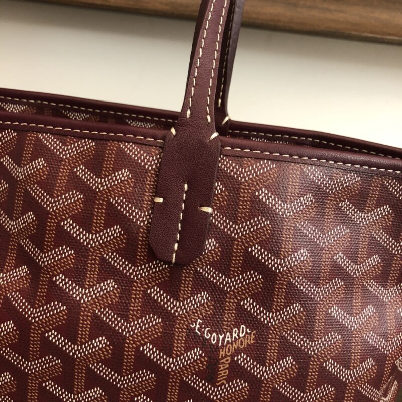 Goyard Artois PM Bag Burgundy - Image 6