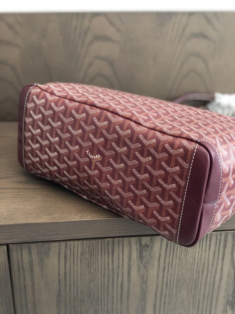 Goyard Artois PM Bag Burgundy - Image 8