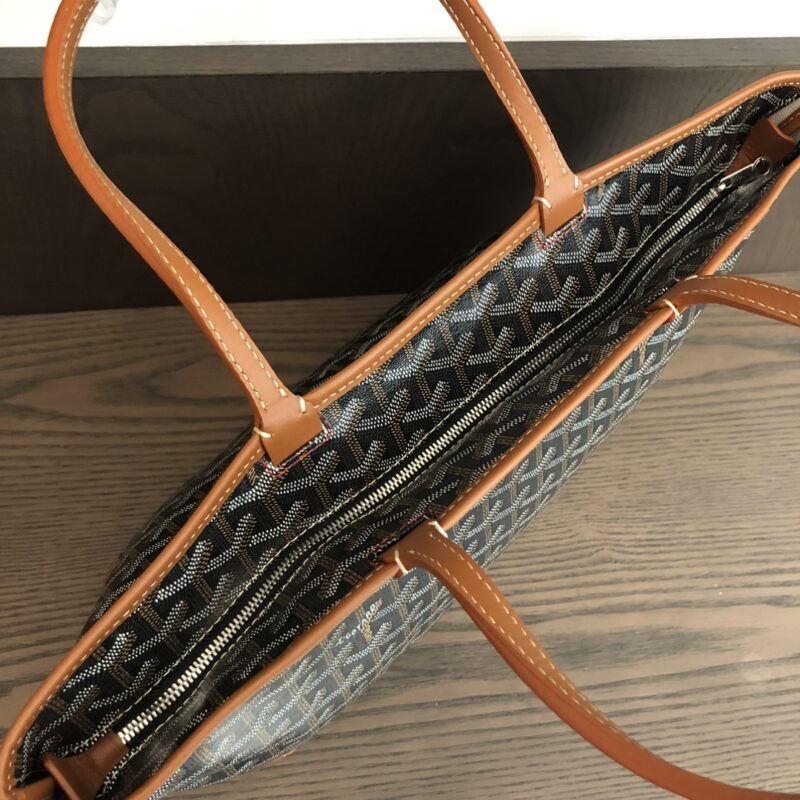 Goyard Artois PM Bag Black Tan - Image 8