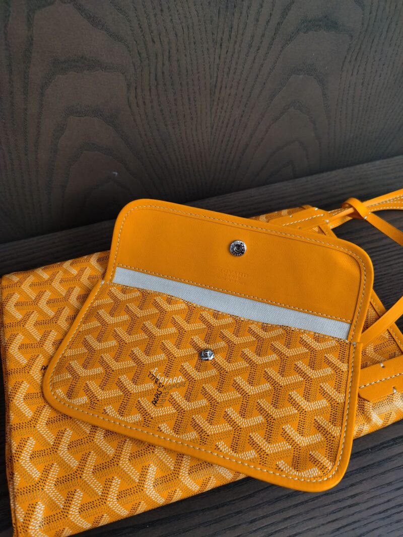 Goyard Saint Louis PM Bag Yellow - Image 7