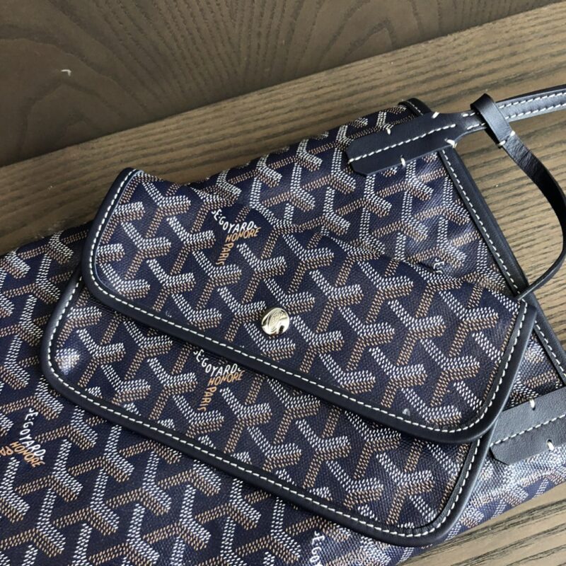 Goyard Saint Louis PM Bag Navy - Image 2