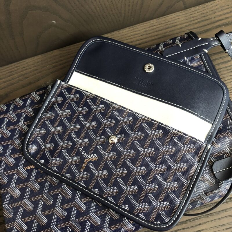 Goyard Saint Louis PM Bag Navy - Image 4