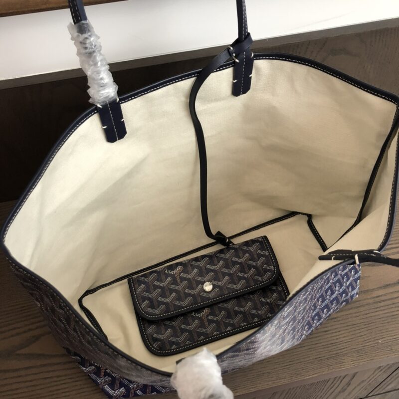 Goyard Saint Louis PM Bag Navy - Image 6