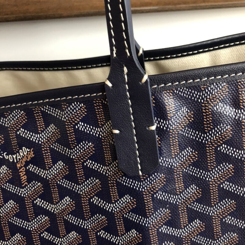 Goyard Saint Louis PM Bag Navy - Image 7