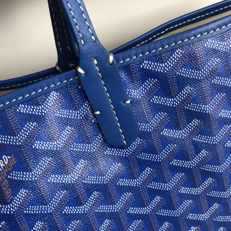 Goyard Saint Louis PM Bag Blue - Image 3