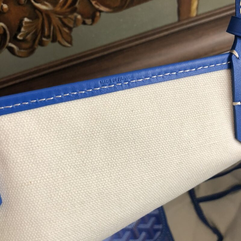 Goyard Saint Louis PM Bag Blue - Image 4