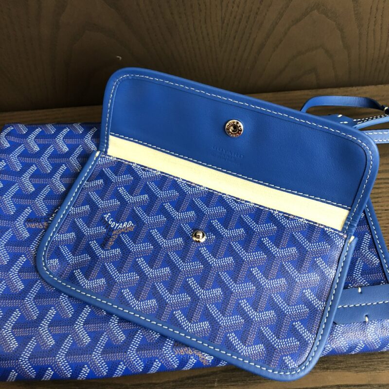 Goyard Saint Louis PM Bag Blue - Image 6