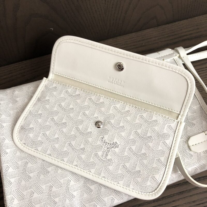 Goyard Saint Louis PM Bag White - Image 3