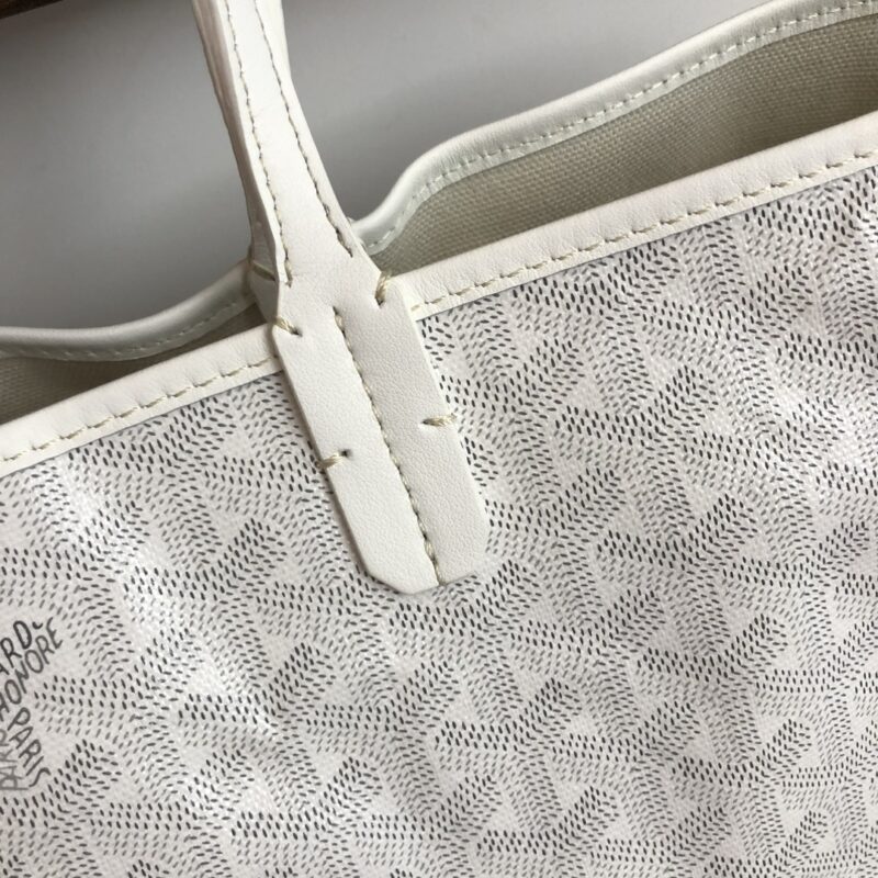 Goyard Saint Louis PM Bag White - Image 8