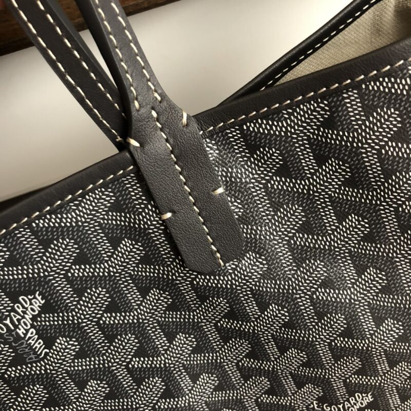 Goyard Saint Louis PM Bag Grey - Image 6