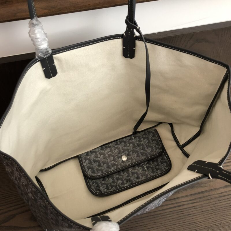 Goyard Saint Louis PM Bag Grey - Image 7