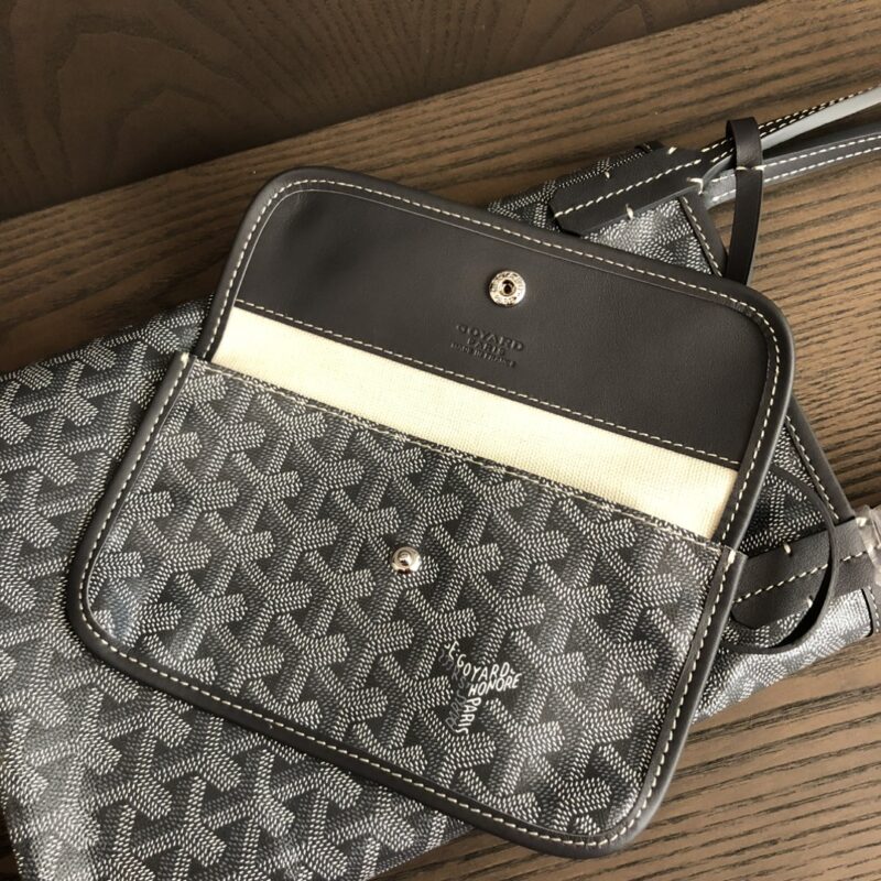 Goyard Saint Louis PM Bag Grey - Image 4