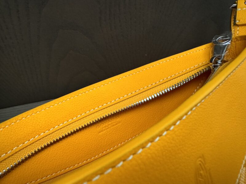 Goyard Yellow Hirondelle bag - Image 6