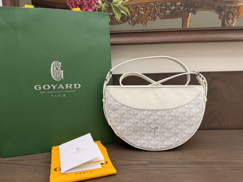 Replica Goyard White Hirondelle Bag – Luxury Replica Goyard Handbag