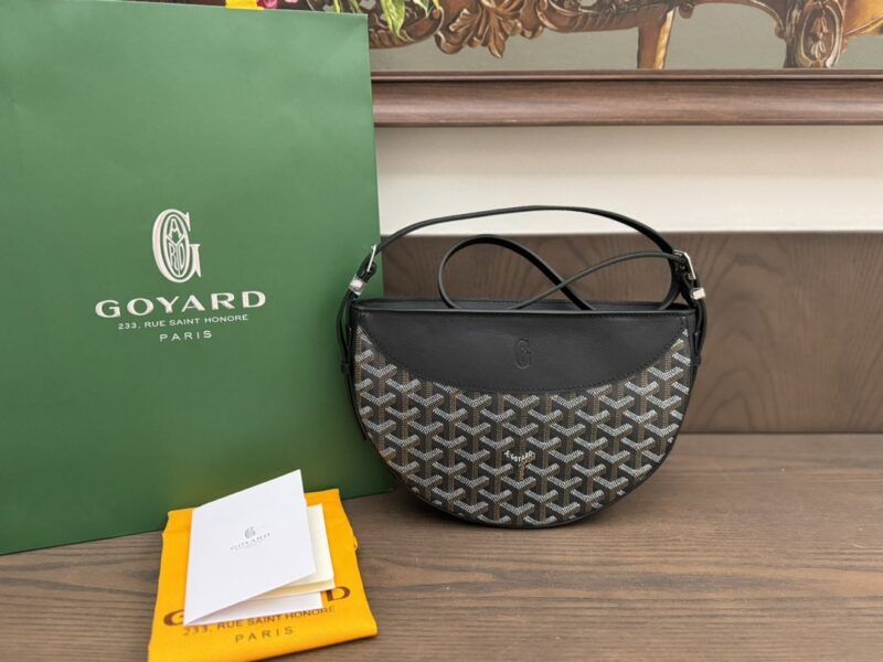 Replica Goyard Black Hirondelle Bag – Luxury Replica Goyard Handbag