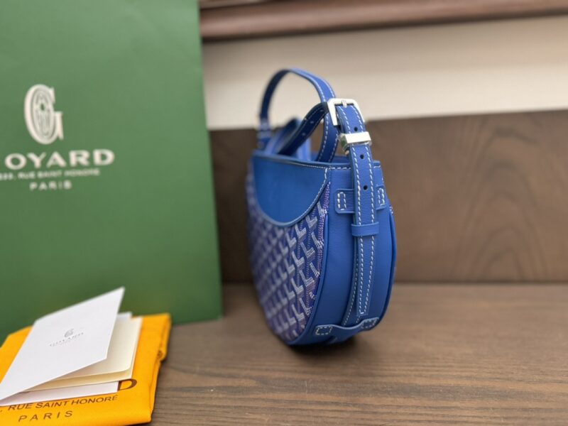 Goyard Blue Hirondelle bag - Image 4